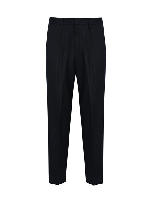 Pantaloni in twill stretch di lana vergine Navy EMPORIO ARMANI | EM003013 AF18507UB118